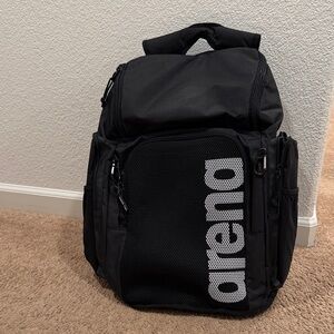 Arena Black Swim Backpack
